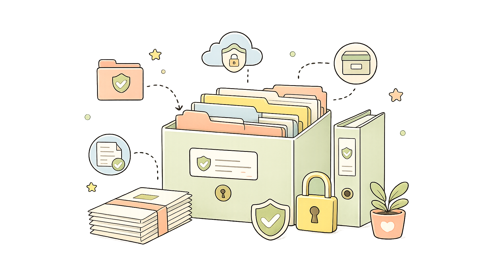 Maintaining confidentiality and secure recordkeeping in childcare